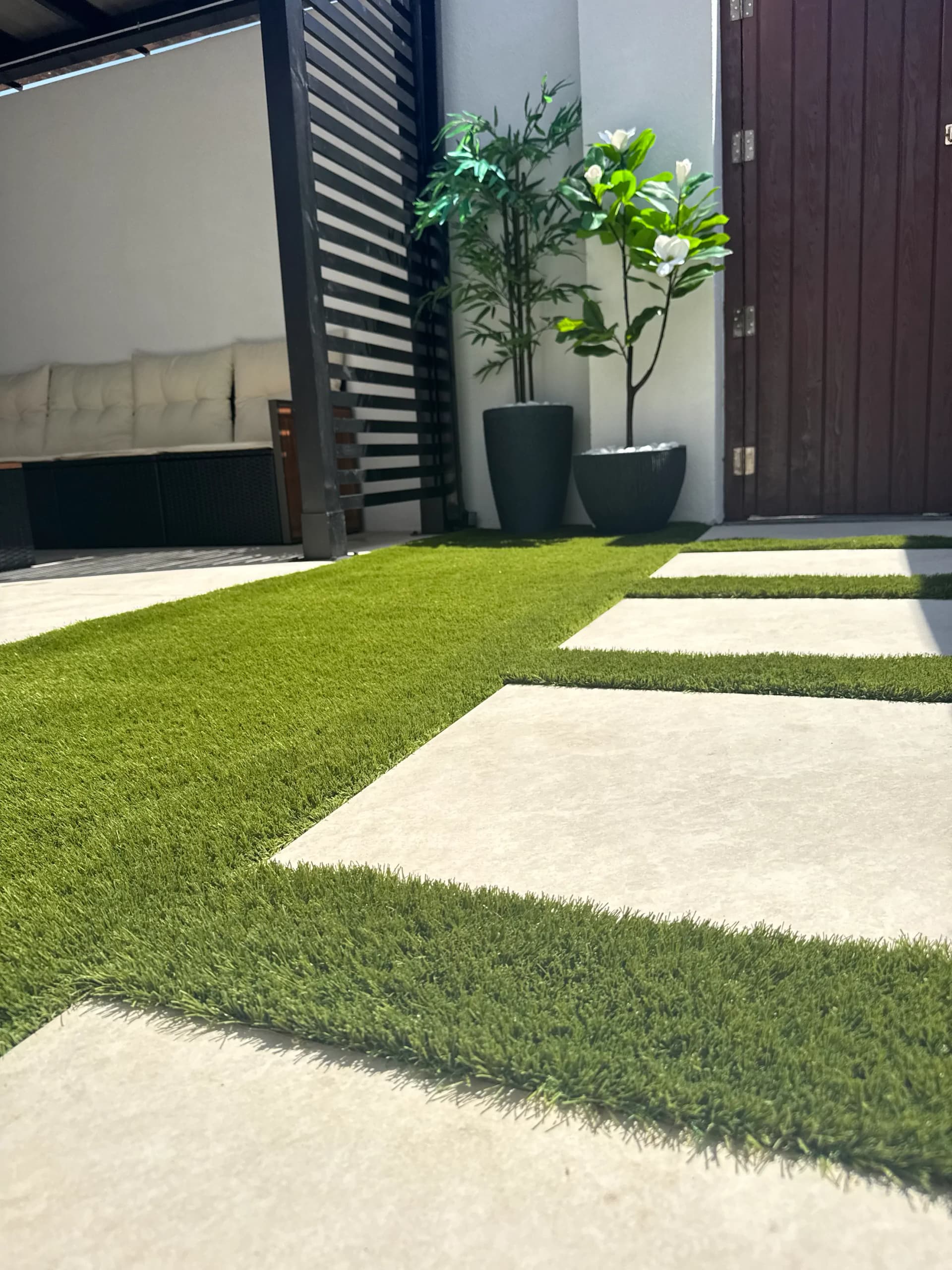 Artificial grass installation Dublin — project 11 by HomeZone Garden