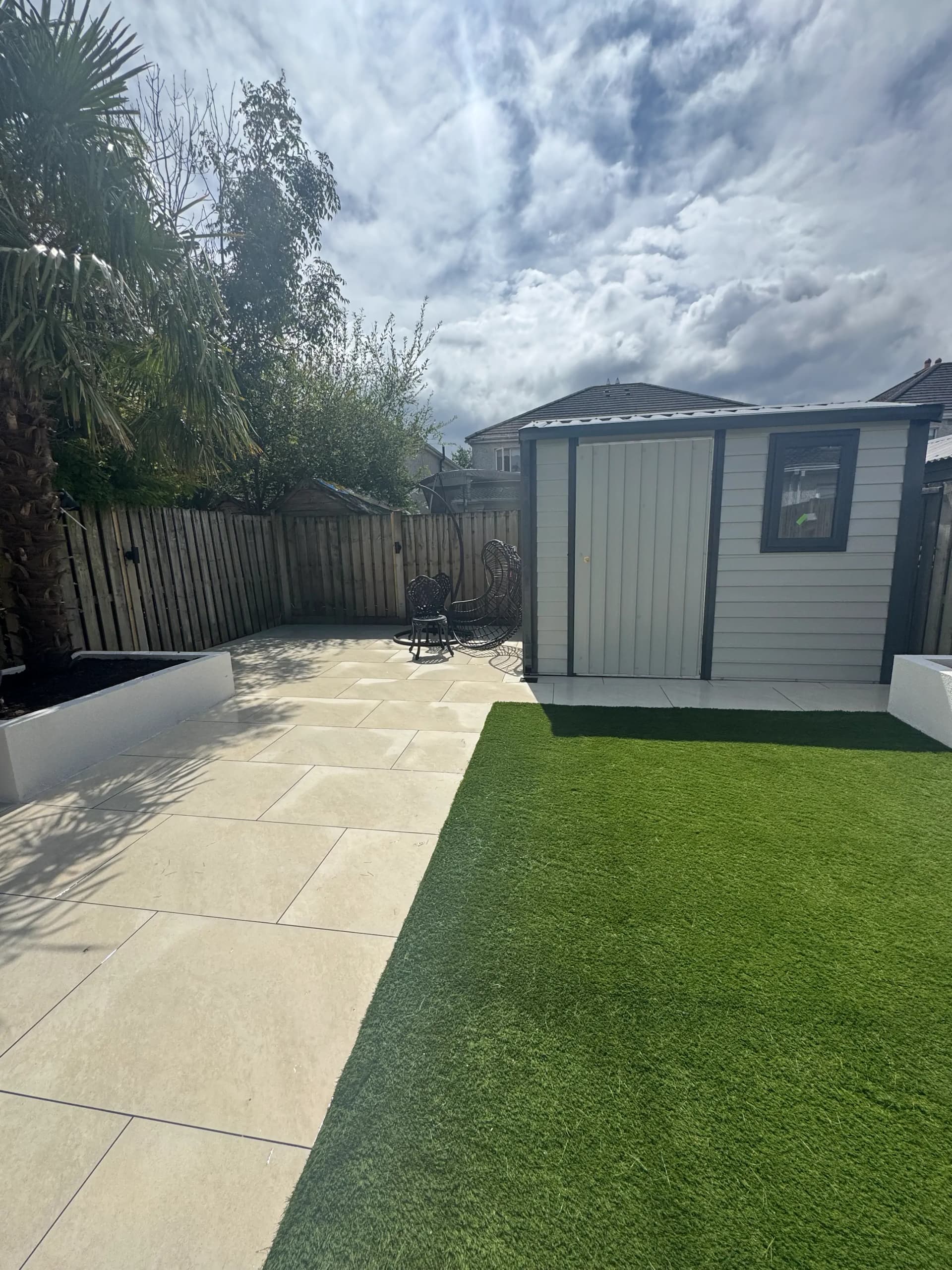 Artificial grass installation Dublin — project 16 by HomeZone Garden