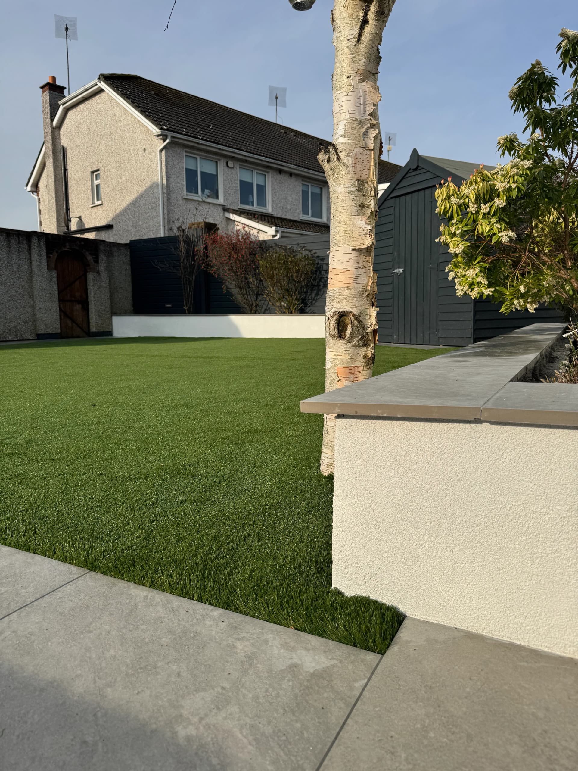Artificial grass installation Dublin — project 21 by HomeZone Garden