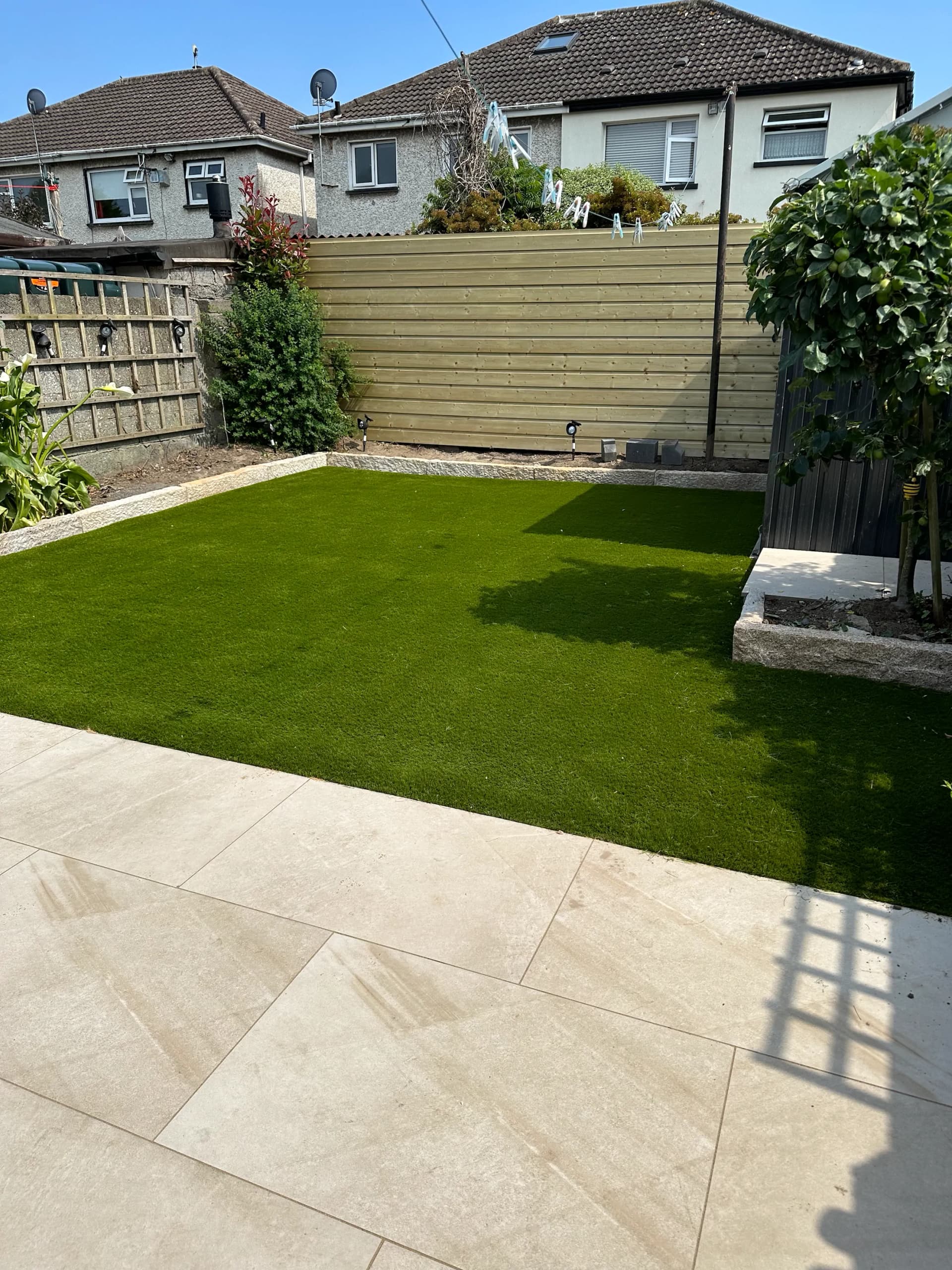 Artificial grass installation Dublin — project 23 by HomeZone Garden