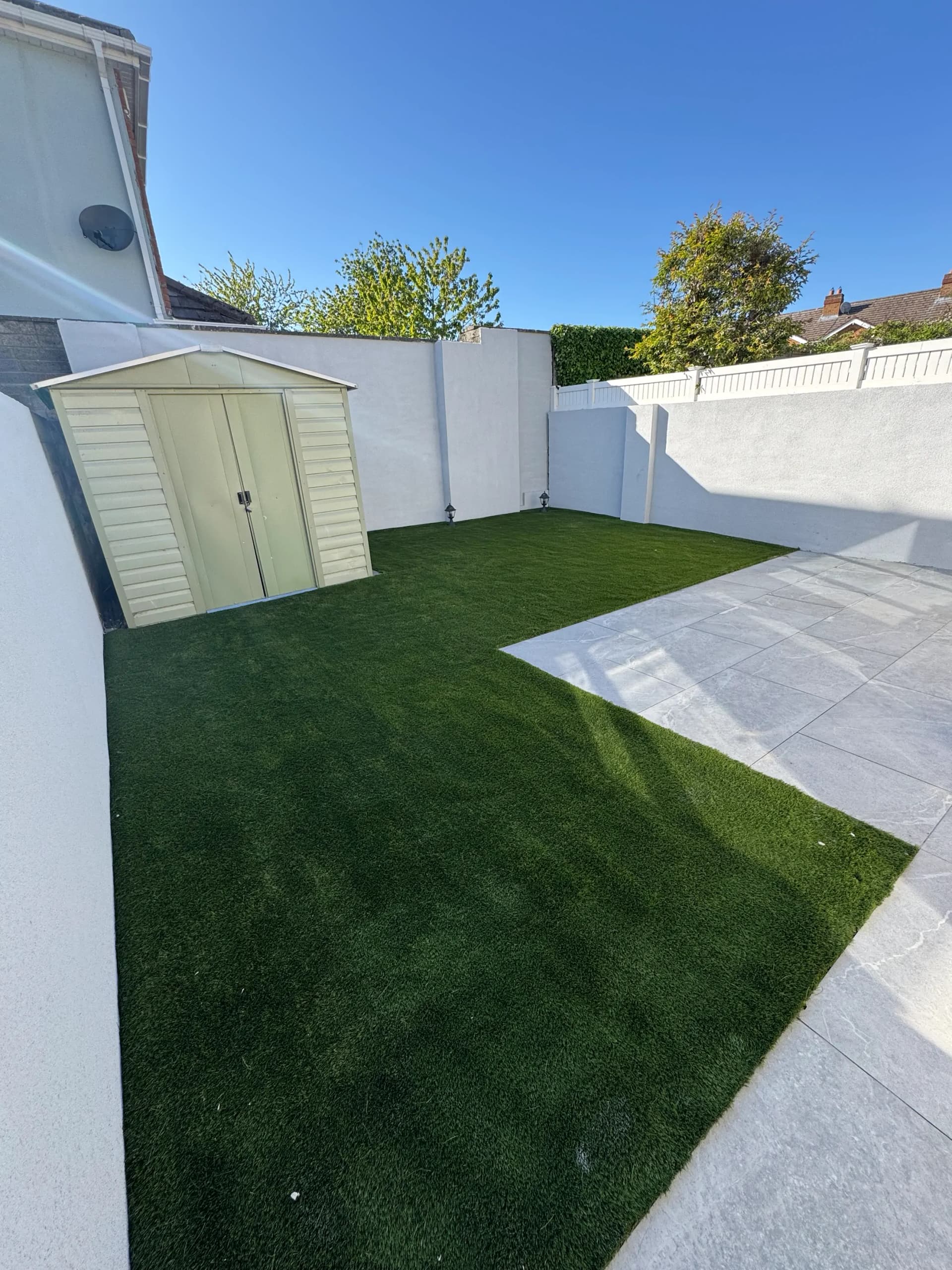 Artificial grass installation Dublin — project 28 by HomeZone Garden