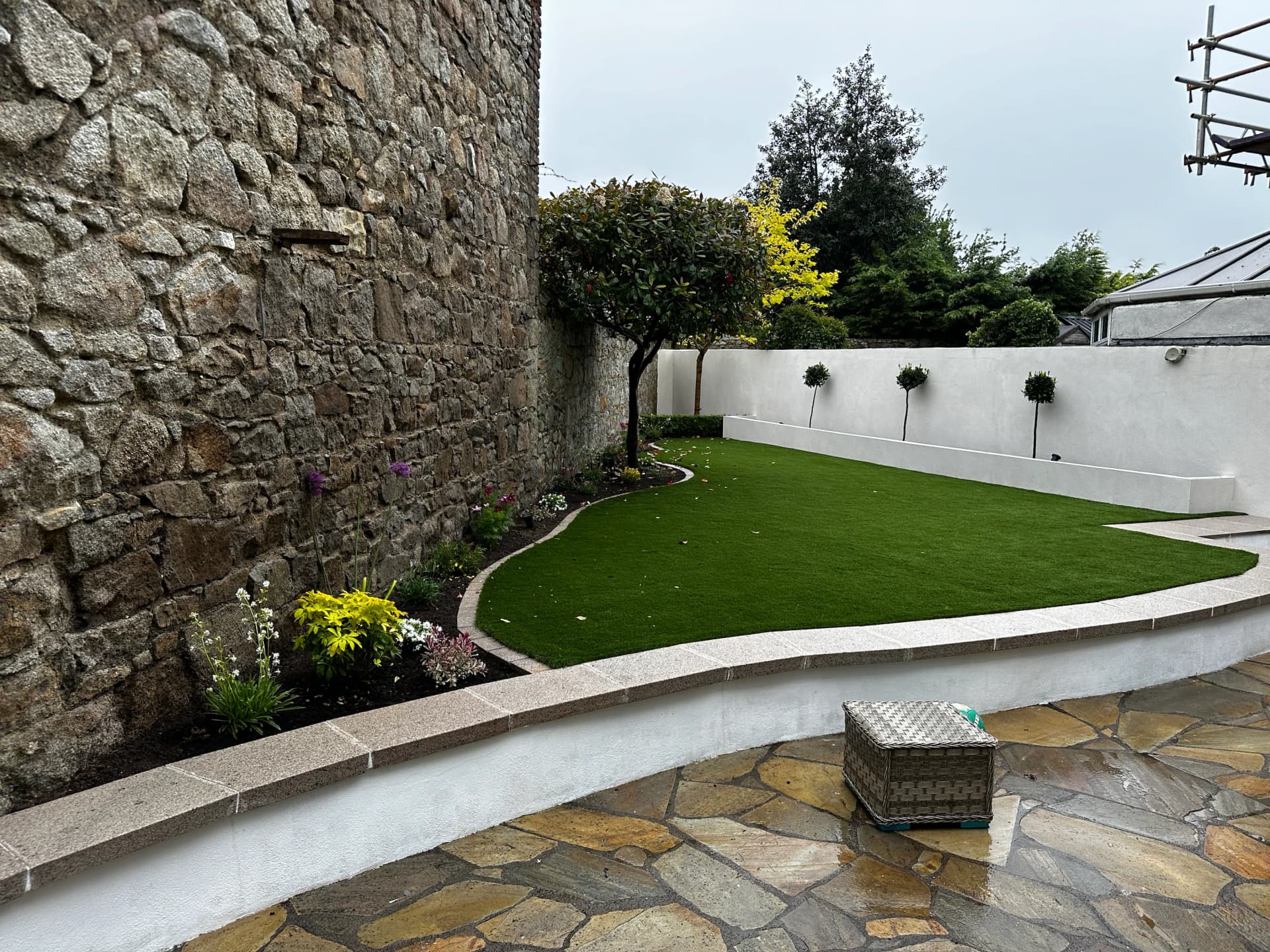 Artificial grass installation Dublin — project 33 by HomeZone Garden