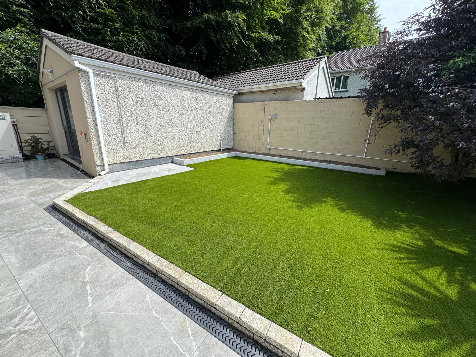 Artificial grass installation Dublin — project 38 by HomeZone Garden