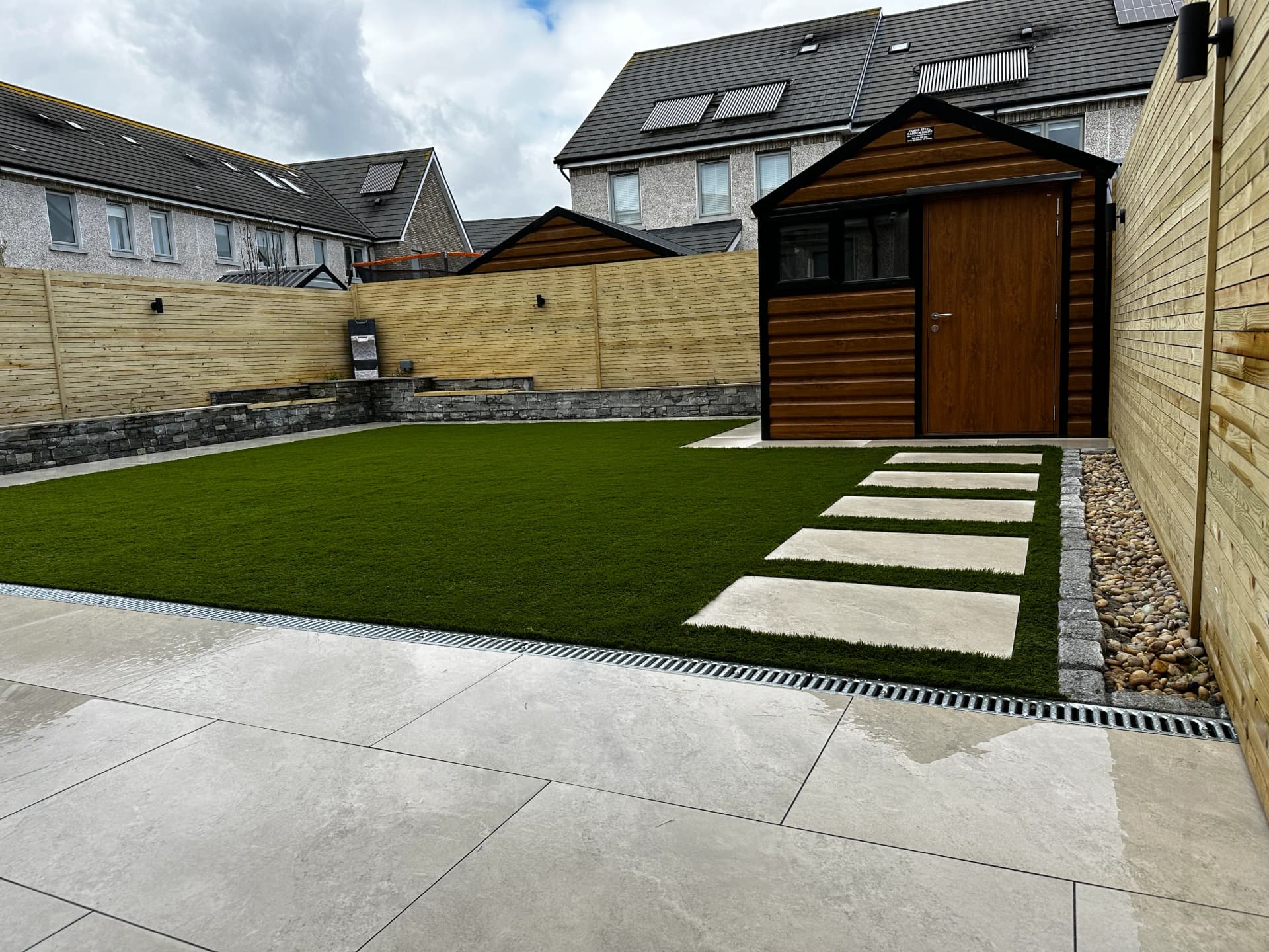 Artificial grass installation Dublin — project 40 by HomeZone Garden