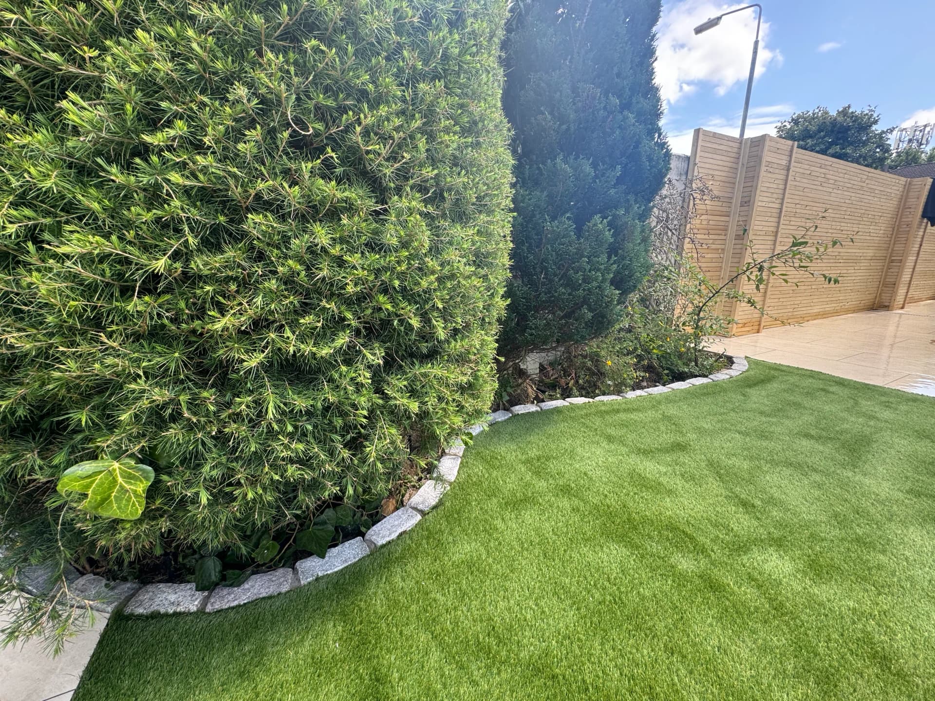 Artificial grass installation Dublin — project 8 by HomeZone Garden