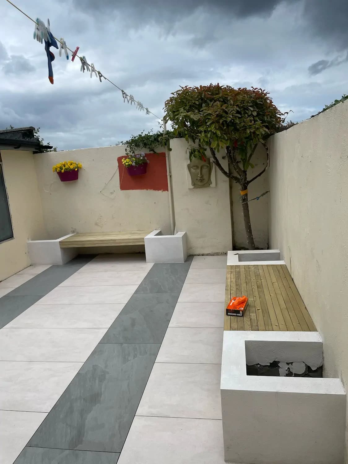 Outdoor Sitting Area Project 5