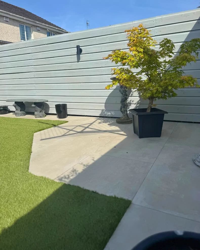 Patio Paving Front Project 1
