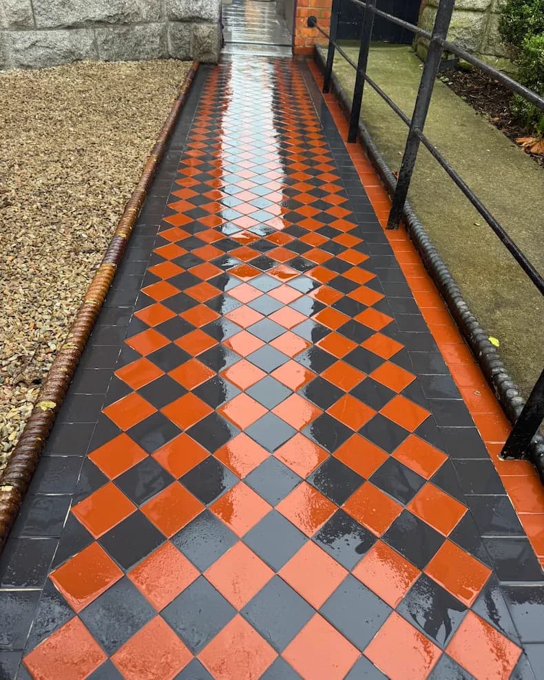Patio Paving Front Project 16