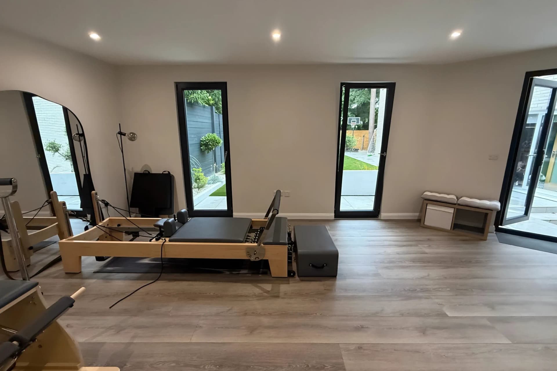 Garden room gym and spa garden room project