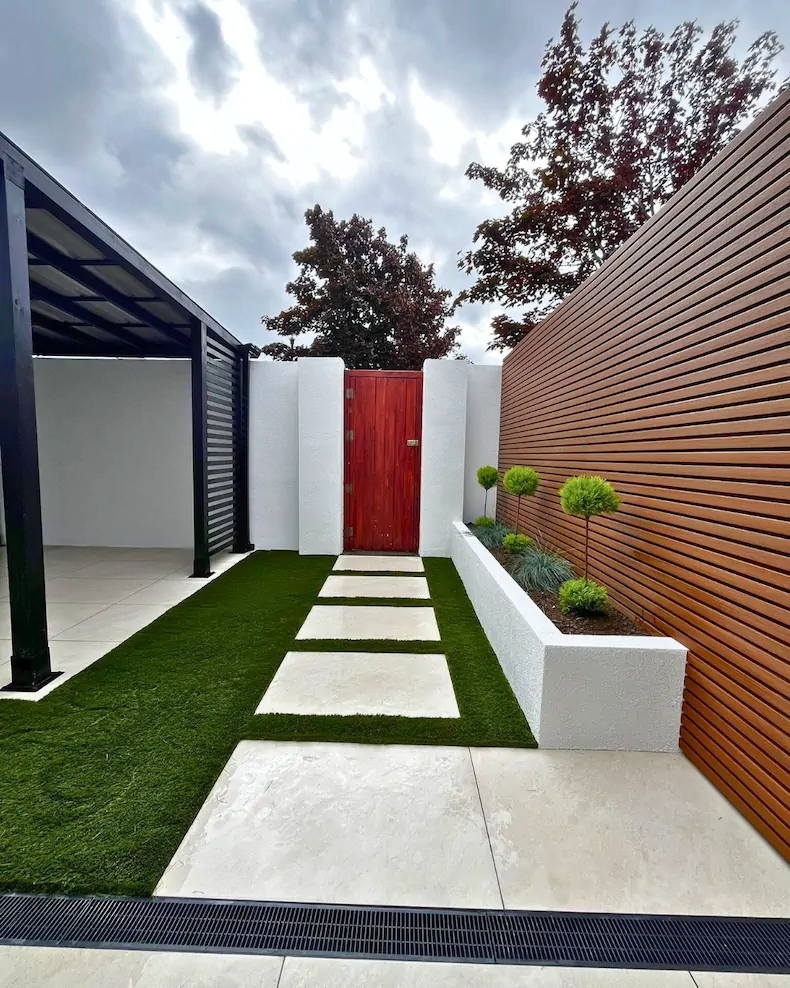 Bed Paving Grass Project 38