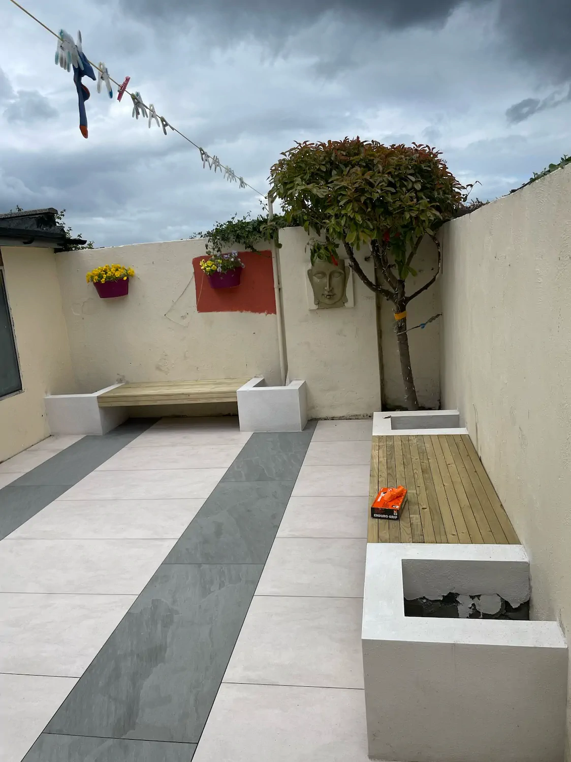 Outdoor Sitting Area Project 5