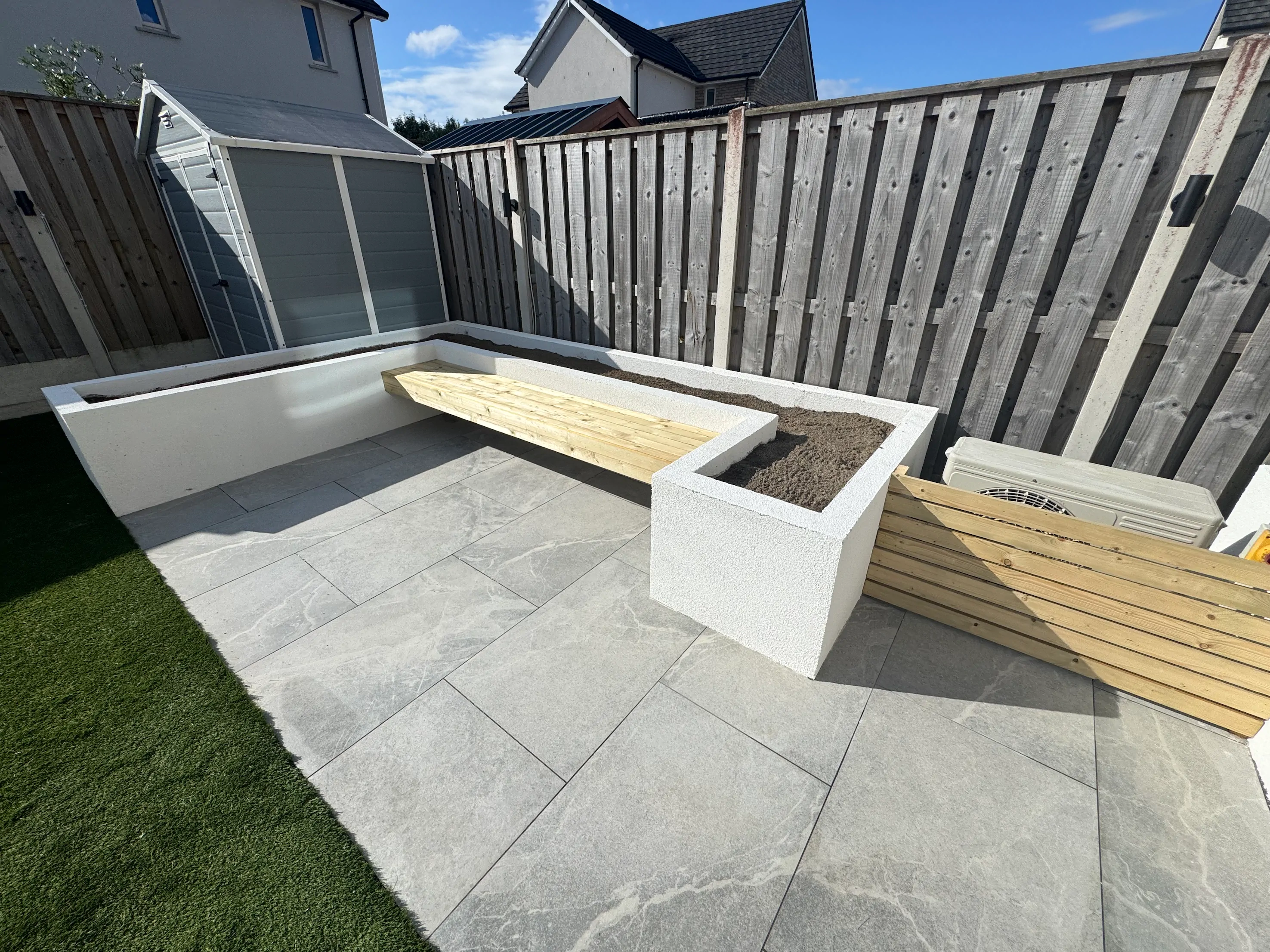 Outdoor Sitting Area Project 8