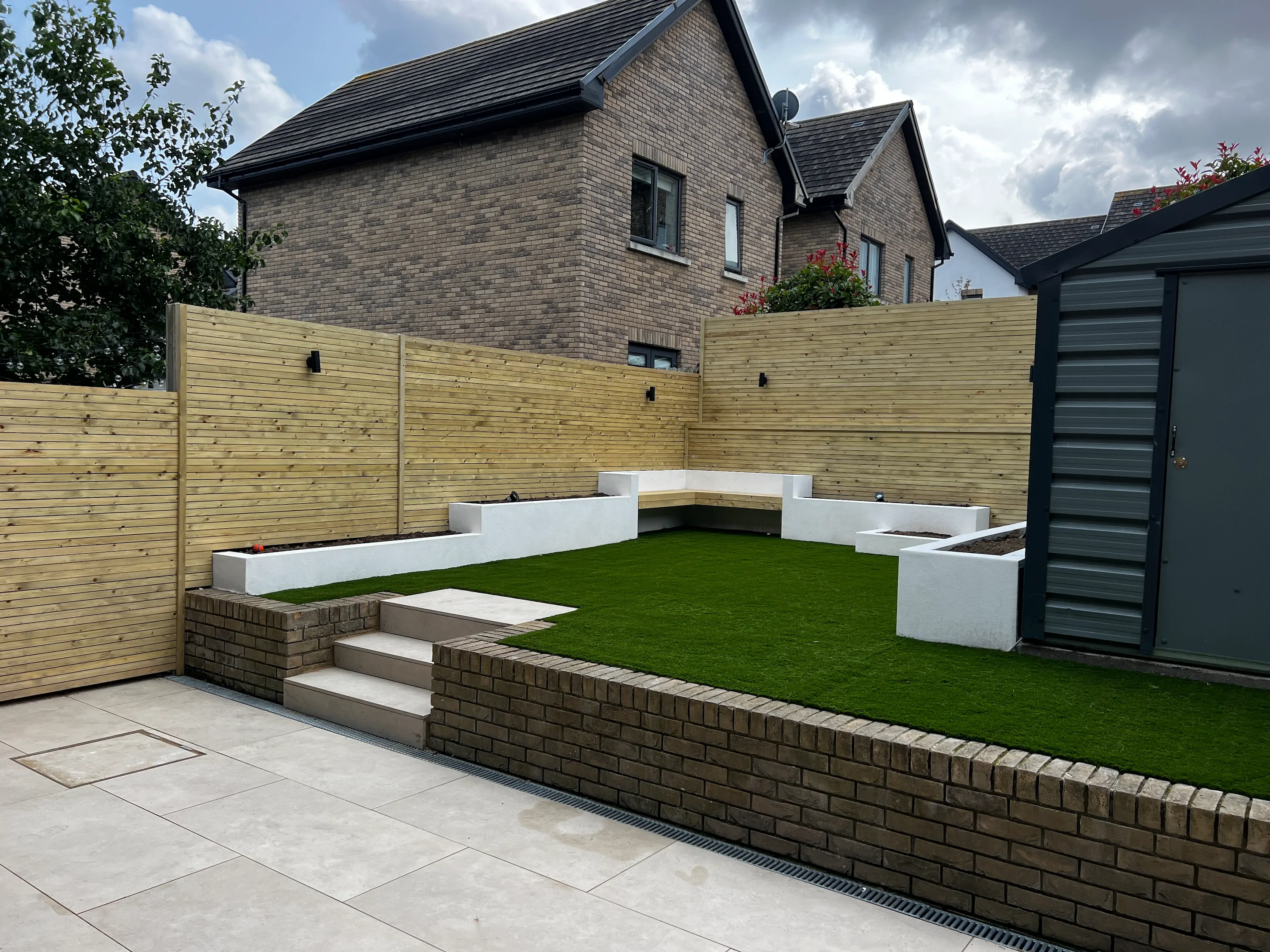 Outdoor Sitting Area Project 9