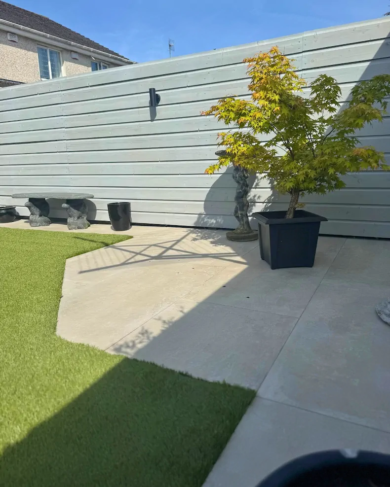 Patio Paving Front Project 1