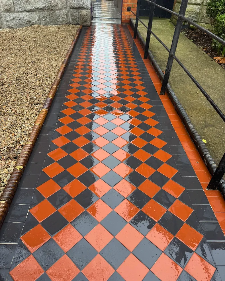 Patio Paving Front Project 16
