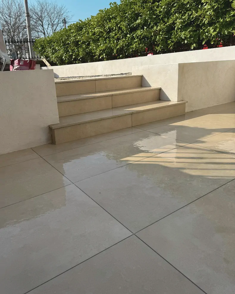 Patio Paving Front Project 20