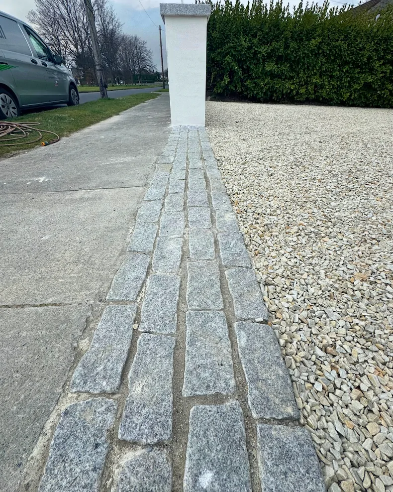Patio Paving Front Project 23