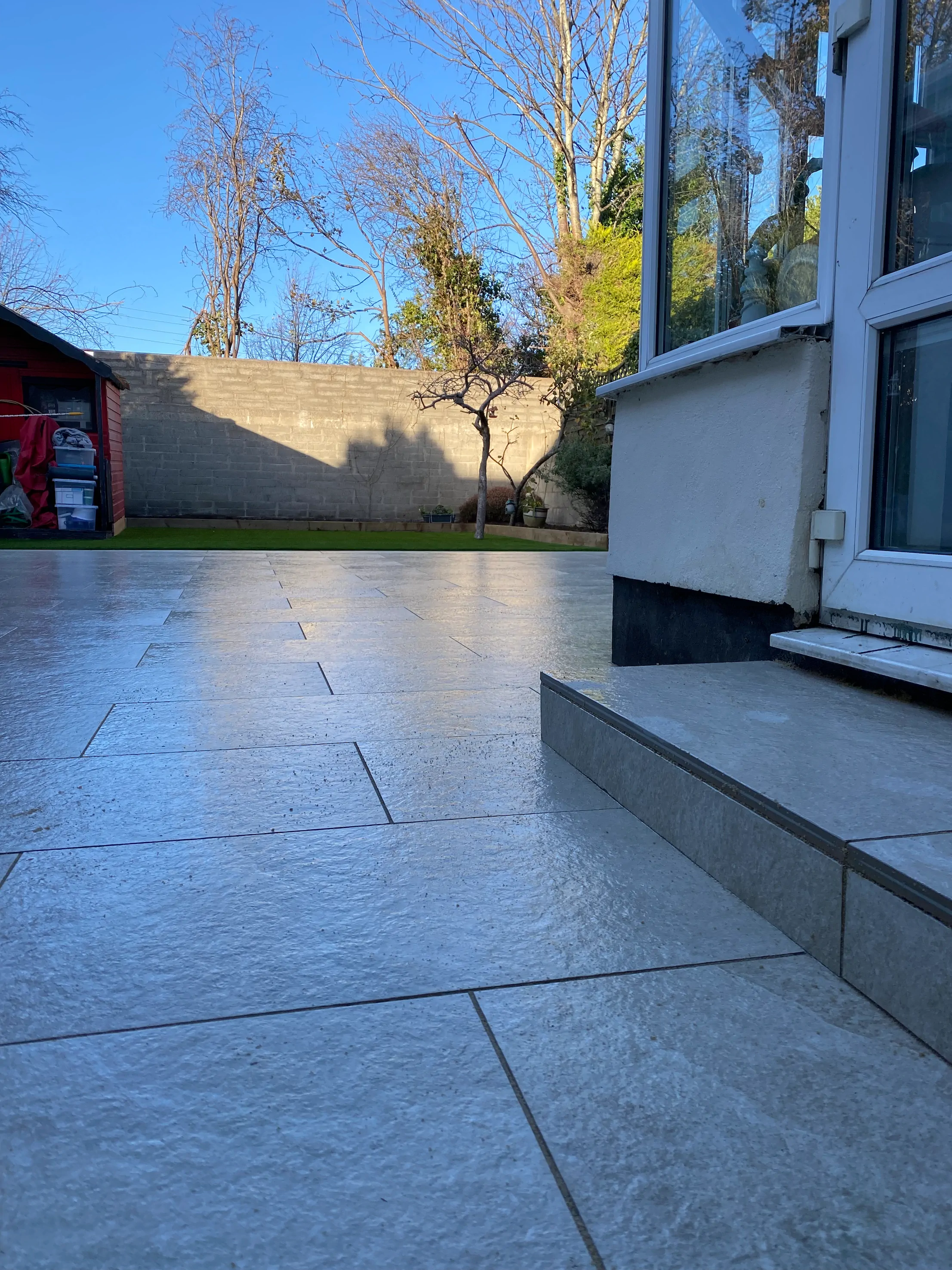 Patio Paving Front Project 32