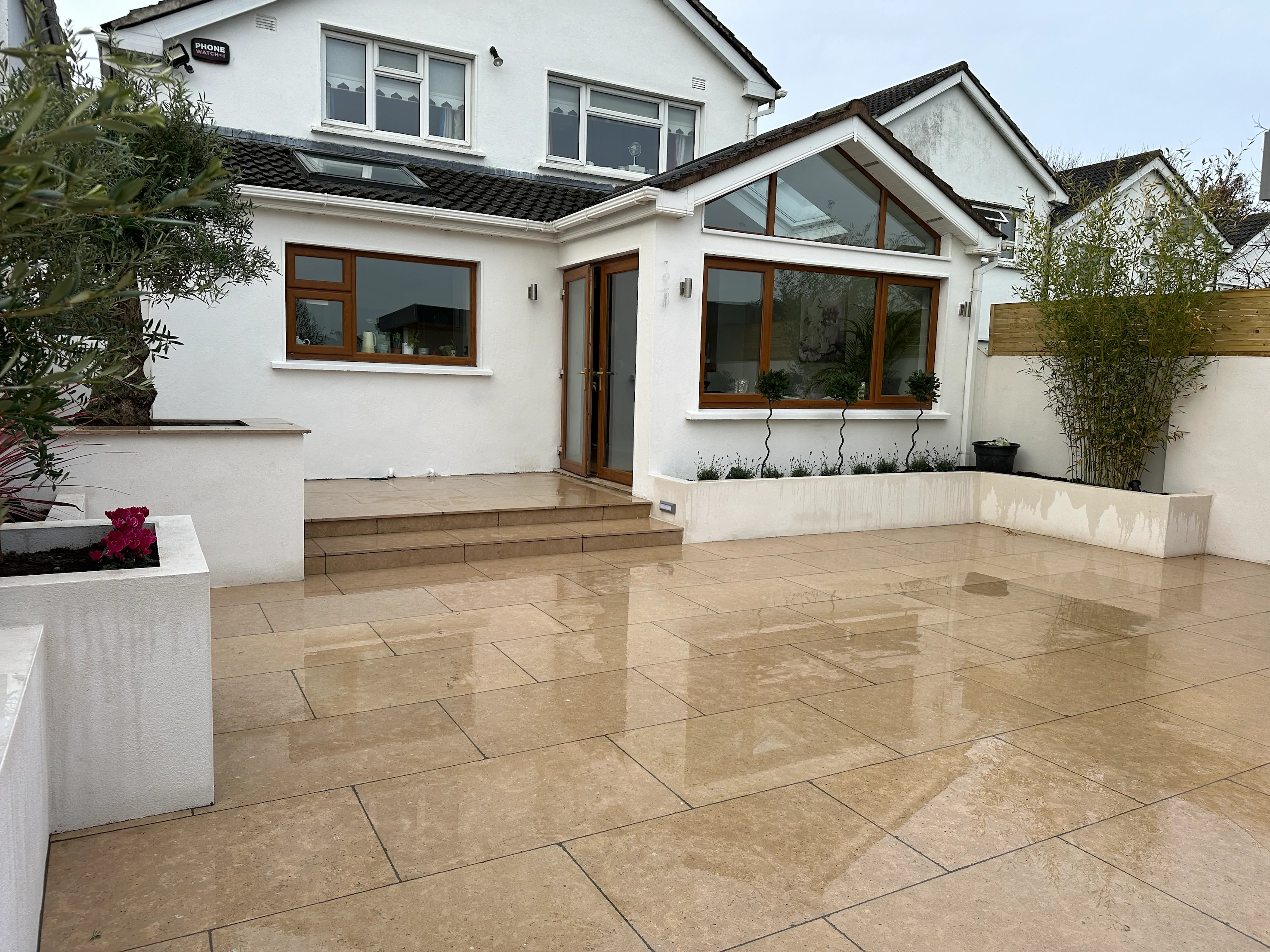 Patio Paving Front Project 36