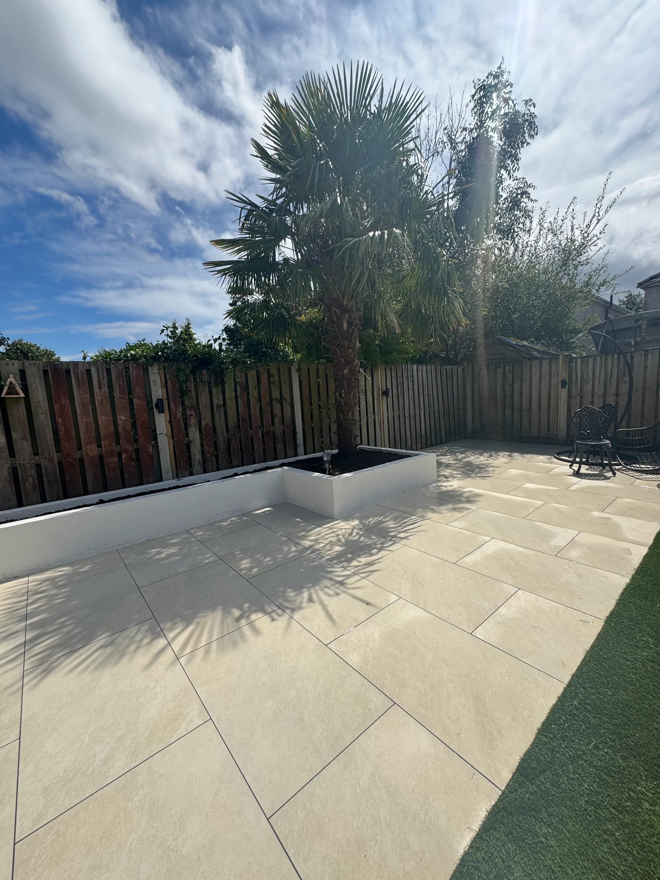 Patio Paving Front Project 39