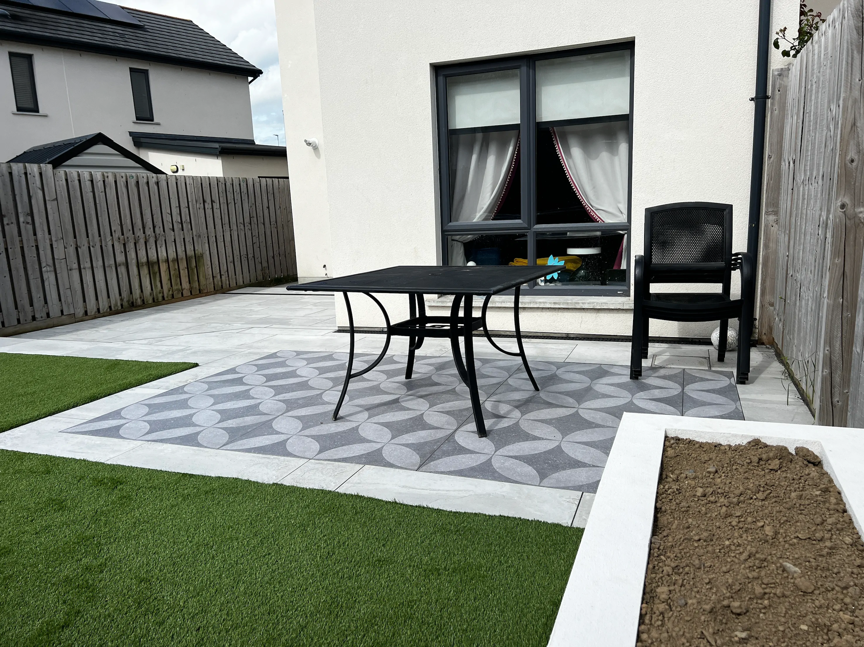 Patio Paving Front Project 42