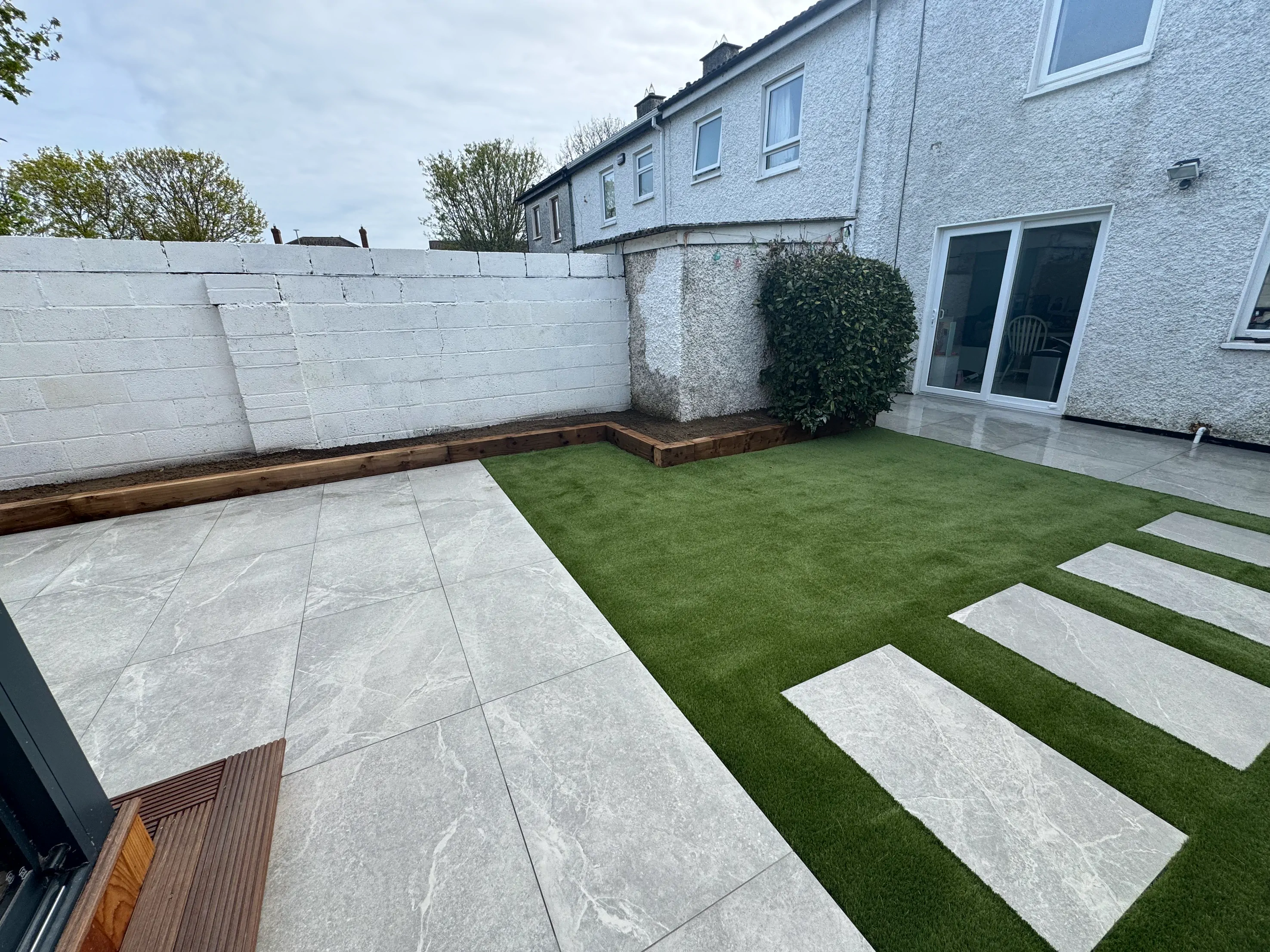 Patio Paving Front Project 43