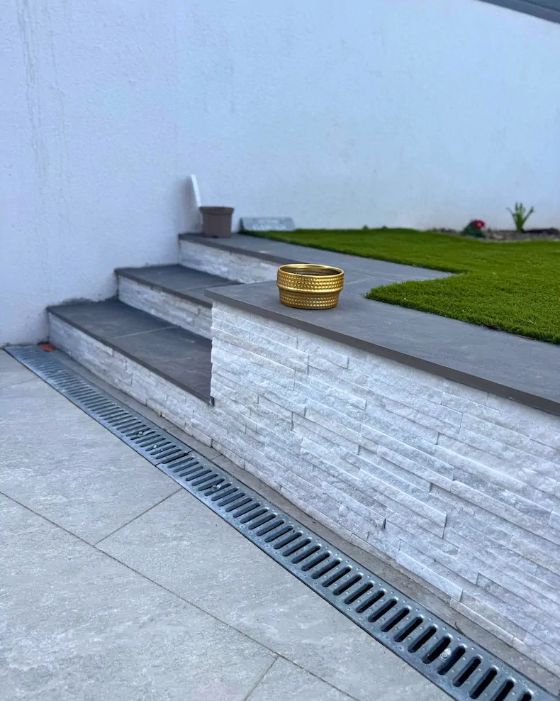 Patio Paving Front Project 5