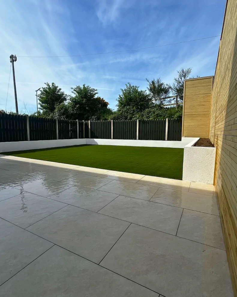 Patio Paving Front Project 8